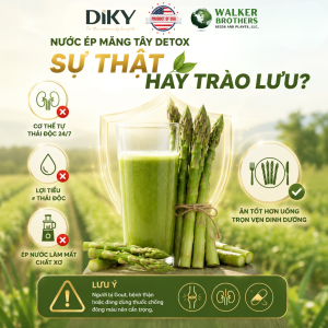 Nước Ép Măng Tây Detox: Sự Thật Hay Trào Lưu?